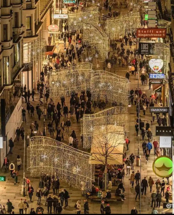 Ruhiges Dachgeschoss Cityapartment Im Zentrum Wiens Dış mekan fotoğraf